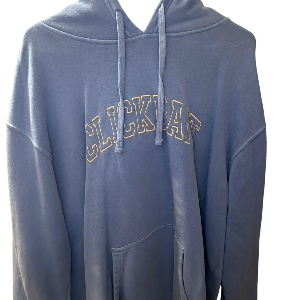 Blue Clickbait Hoodie David Dobrik Size XL